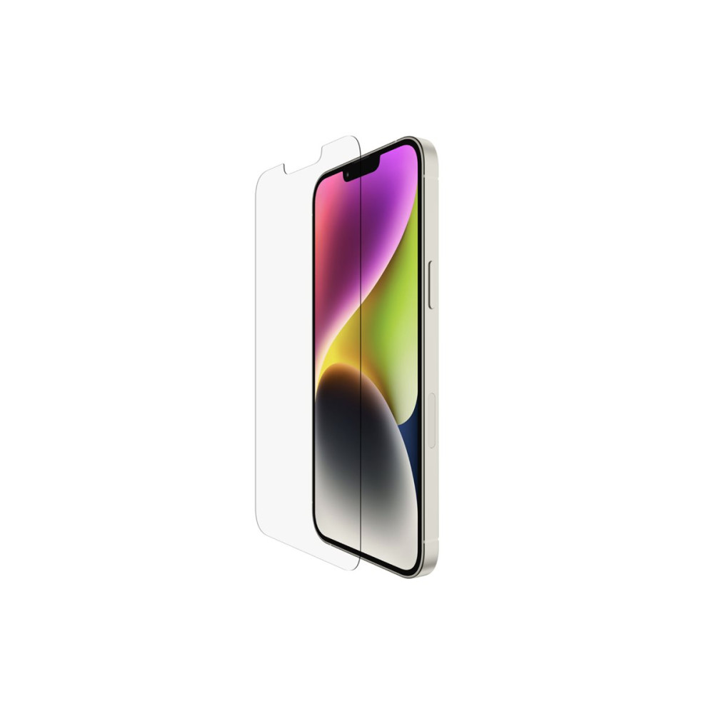 Produktbild för Belkin ScreenForce UltraGlass - skärmskydd för mobiltelefon - antimikrobiell
