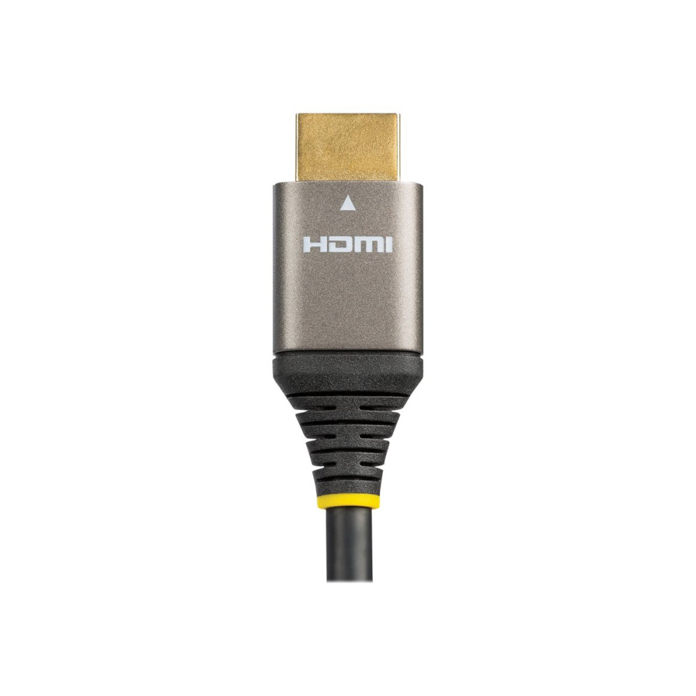Produktbild för StarTech.com 1 m HDMI 2.1-kabel 8K - Certifierad Ultra High Speed HDMI-kabel 48 Gbit/s - 8K 60 Hz/4K 120 Hz HDR10 + eARC - Ultra HD 8K HDMI-kabel - Monitor/TV/skärm - Flexibel TPE-mantel - HDMI-kabel med Ethernet - 1 m