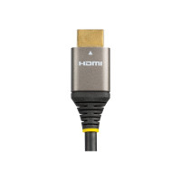 Produktbild för StarTech.com 1 m HDMI 2.1-kabel 8K - Certifierad Ultra High Speed HDMI-kabel 48 Gbit/s - 8K 60 Hz/4K 120 Hz HDR10 + eARC - Ultra HD 8K HDMI-kabel - Monitor/TV/skärm - Flexibel TPE-mantel - HDMI-kabel med Ethernet - 1 m