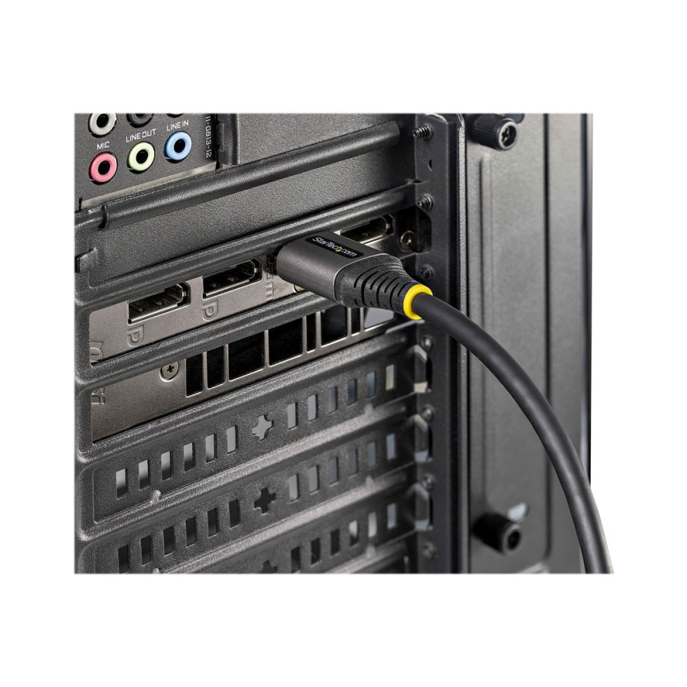 Produktbild för StarTech.com 1 m HDMI 2.1-kabel 8K - Certifierad Ultra High Speed HDMI-kabel 48 Gbit/s - 8K 60 Hz/4K 120 Hz HDR10 + eARC - Ultra HD 8K HDMI-kabel - Monitor/TV/skärm - Flexibel TPE-mantel - HDMI-kabel med Ethernet - 1 m