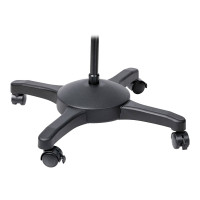 Produktbild för StarTech.com Mobile Tablet Stand w/ Lockable Wheels, Height Adjustable Cart, Universal Rolling Floor Stand for Tablets from 7-11in, Portable Tablet Stand w/ Detachable Tablet Holder, TAA - Ergonomic Tablet Stand vagn - för surfplatta