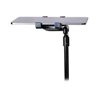 Produktbild för StarTech.com Mobile Tablet Stand w/ Lockable Wheels, Height Adjustable Cart, Universal Rolling Floor Stand for Tablets from 7-11in, Portable Tablet Stand w/ Detachable Tablet Holder, TAA - Ergonomic Tablet Stand vagn - för surfplatta