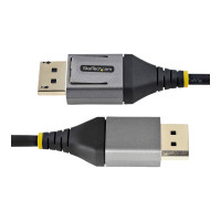 Produktbild för StarTech 3 m VESA-certifierad DisplayPort 1.4-kabel - 8K 60 Hz HDR10 - Ultra HD 4K 120 Hz-video - DP 1.4-kabel/-sladd - För skärmar/displayer - DisplayPort till DisplayPort-kabel - M/M - DisplayPort-kabel - DisplayPort till DisplayPort - 3 m