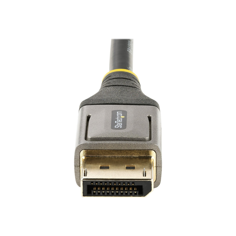 Produktbild för StarTech 3 m VESA-certifierad DisplayPort 1.4-kabel - 8K 60 Hz HDR10 - Ultra HD 4K 120 Hz-video - DP 1.4-kabel/-sladd - För skärmar/displayer - DisplayPort till DisplayPort-kabel - M/M - DisplayPort-kabel - DisplayPort till DisplayPort - 3 m