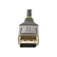 Produktbild för StarTech 3 m VESA-certifierad DisplayPort 1.4-kabel - 8K 60 Hz HDR10 - Ultra HD 4K 120 Hz-video - DP 1.4-kabel/-sladd - För skärmar/displayer - DisplayPort till DisplayPort-kabel - M/M - DisplayPort-kabel - DisplayPort till DisplayPort - 3 m