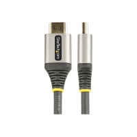 Produktbild för Startech 1 m Premium certifierad HDMI 2.0-kabel - Hög hastighets UHD 4K 60 Hz HDMI-kabel med Ethernet - HDR10, ARC - UHD HDMI Video-sladd - För UHD-skärmar, TV-apparater, monitorer - M/M - HDMI-kabel med Ethernet - 1 m