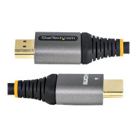 Produktbild för Startech 1 m Premium certifierad HDMI 2.0-kabel - Hög hastighets UHD 4K 60 Hz HDMI-kabel med Ethernet - HDR10, ARC - UHD HDMI Video-sladd - För UHD-skärmar, TV-apparater, monitorer - M/M - HDMI-kabel med Ethernet - 1 m