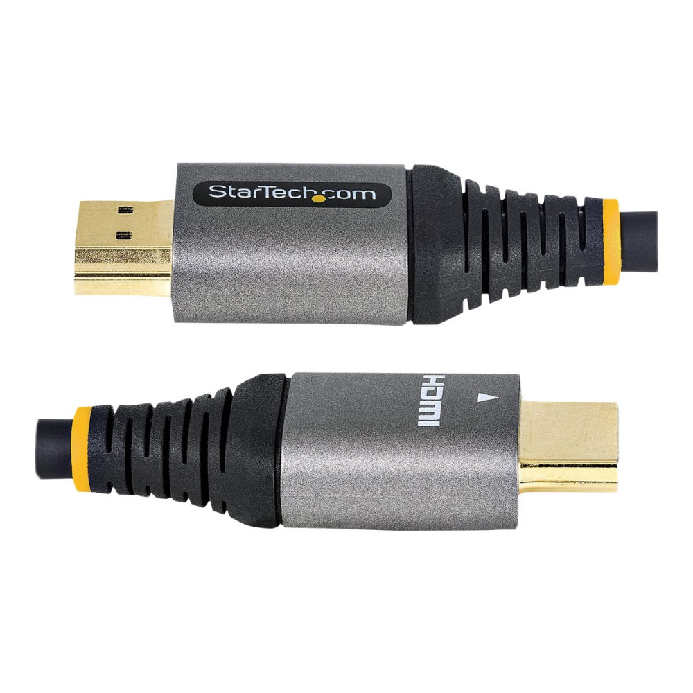 Produktbild för StarTech.com 3 m HDMI 2.1-kabel 8K - Certifierad Ultra High Speed HDMI-kabel 48 Gbit/s - 8K 60 Hz/4K 120 Hz HDR10 + eARC - Ultra HD 8K HDMI-kabel - Monitor/TV/skärm - Flexibel TPE-mantel - HDMI-kabel med Ethernet - 3 m