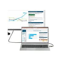 Produktbild för StarTech.com 3 m HDMI 2.1-kabel 8K - Certifierad Ultra High Speed HDMI-kabel 48 Gbit/s - 8K 60 Hz/4K 120 Hz HDR10 + eARC - Ultra HD 8K HDMI-kabel - Monitor/TV/skärm - Flexibel TPE-mantel - HDMI-kabel med Ethernet - 3 m