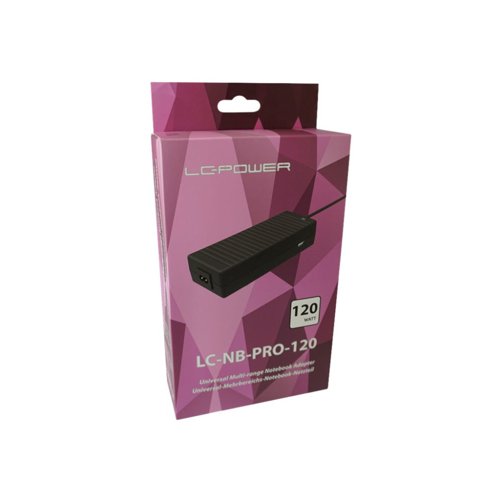 Produktbild för LC Power LC-NB-PRO-120 - strömadapter - 120 Watt