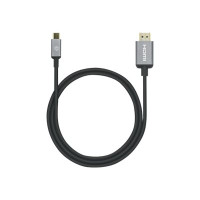 Produktbild för Manhattan USB-C to HDMI Cable, 4K@60Hz, 1m, Black, Male to Male, Three Year Warranty, Polybag - adapterkabel - HDMI / USB - 1 m