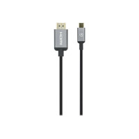 Produktbild för Manhattan USB-C to HDMI Cable, 4K@60Hz, 1m, Black, Male to Male, Three Year Warranty, Polybag - adapterkabel - HDMI / USB - 1 m