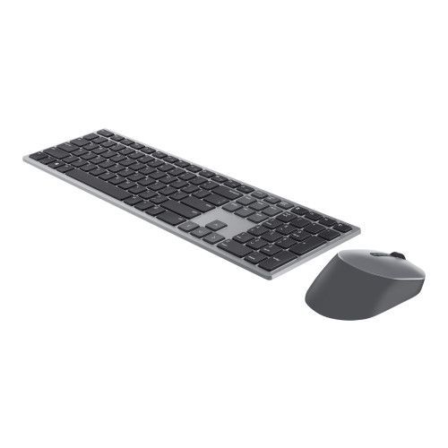 DELL Dell Pro Plus Keyboard and Mouse KM7321W - sats med tangentbord och mus - AZERTY - belgisk - Titan gray Inmatningsenhet
