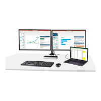 Produktbild för StarTech 1 m USB C-kabel 10 Gbit/s - USB-IF-certifierad USB-C-kabel - USB 3.1/3.2 Gen 2 Type-C kabel - 100 W (5A) Power Delivery-laddning, DP alt-läge - USB C till C-kabel - Laddning och synkronisering - USB typ C-kabel - USB-C till USB-C - 1 m