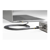 Produktbild för StarTech 1 m toppskruvlåsande USB C-kabel 10 Gbit/s - USB 3.1/3.2 Gen 2 Type-C kabel - 100W (5A) Power Delivery-laddning, DP alt-läge - Enkel skruvlåsning - USB-C-kabel ladda/synkronisera - USB typ C-kabel - USB-C till USB-C - 1 m