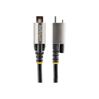 Produktbild för StarTech 1 m toppskruvlåsande USB C-kabel 10 Gbit/s - USB 3.1/3.2 Gen 2 Type-C kabel - 100W (5A) Power Delivery-laddning, DP alt-läge - Enkel skruvlåsning - USB-C-kabel ladda/synkronisera - USB typ C-kabel - USB-C till USB-C - 1 m