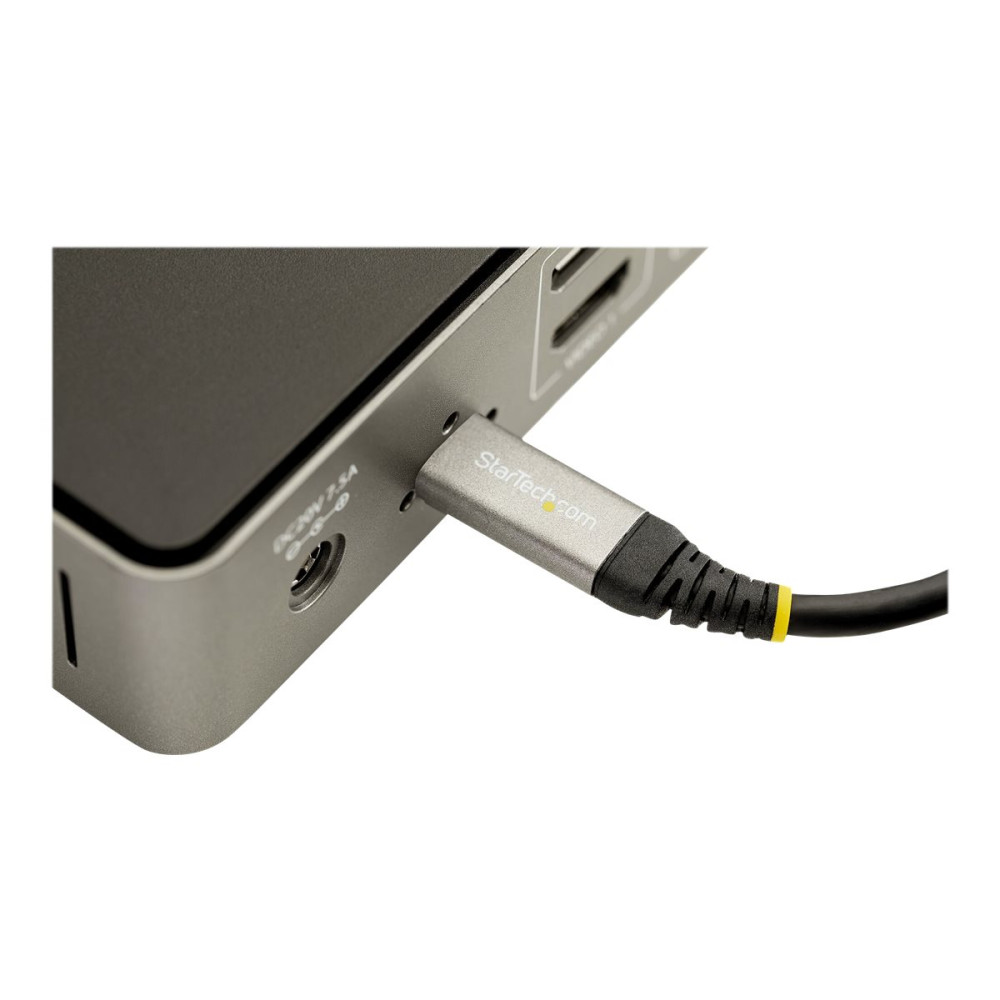 Produktbild för StarTech 50 cm USB C-kabel 10 Gbit/s - USB 3.1/3.2 Gen 2 Type-C kabel - 100W (5A) Power Delivery-laddning, DP alt-läge - USB-C-kabel för USB-C bärbar dator/telefon/enhet - Ladda/synkronisera - USB typ C-kabel - USB-C till USB-C - 50 cm