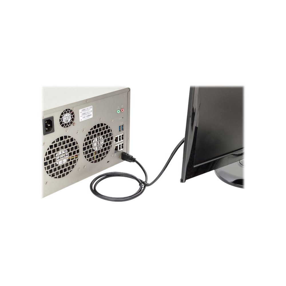 Produktbild för DIGITUS HDMI-kabel med Ethernet - 5 m