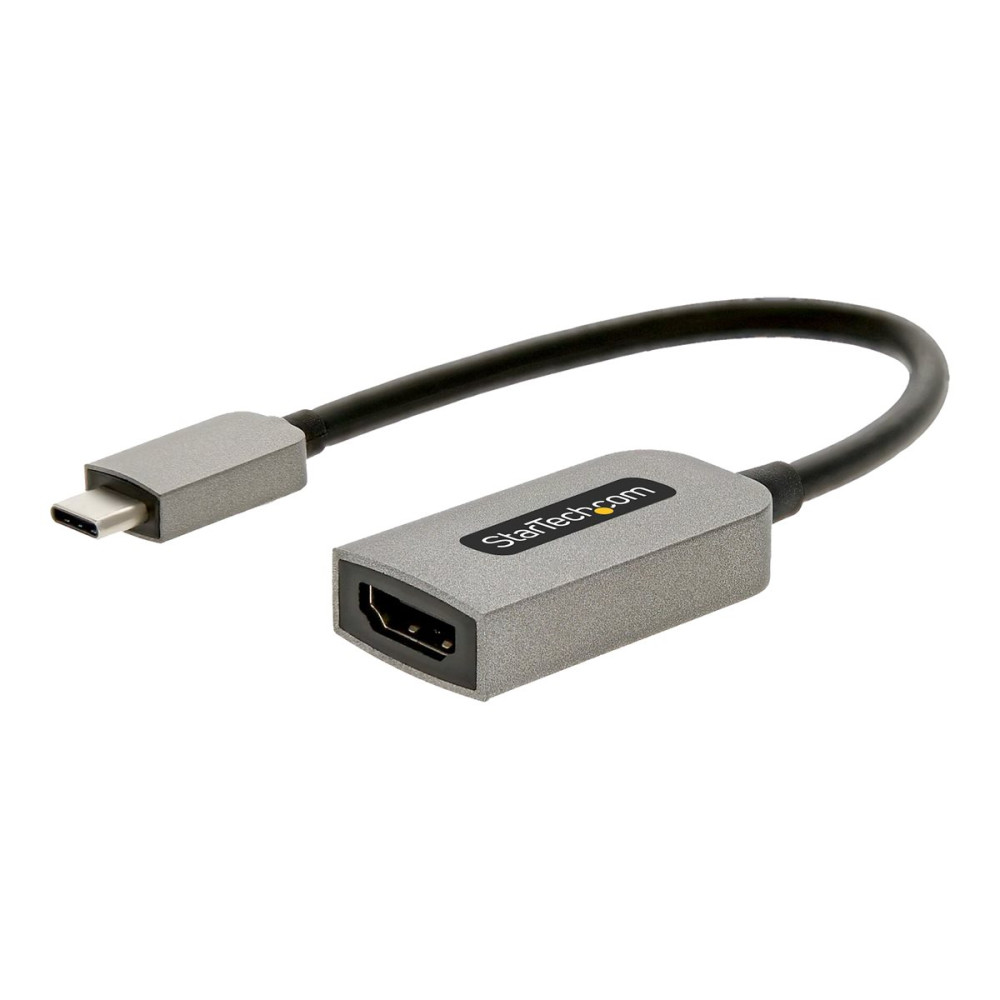 Produktbild för Startech USB C till HDMI-adapter - 4K 60 Hz video, HDR10 - USB-C till HDMI 2.0b adapterdongel - USB Type-C DP alt-läge till HDMI-monitor/skärm/TV - USB C till HDMI-konverterare - videokort - HDMI / USB - 13 cm