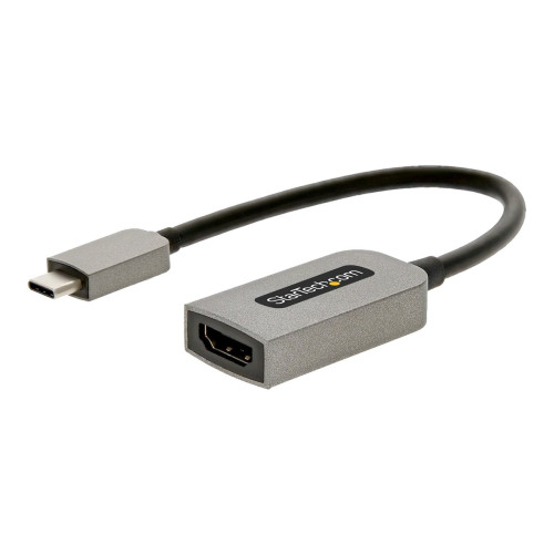 StarTech.com Startech USB C till HDMI-adapter - 4K 60 Hz video, HDR10 - USB-C till HDMI 2.0b adapterdongel - USB Type-C DP alt-läge till HDMI-monitor/skärm/TV - USB C till HDMI-konverterare - videokort - HDMI / USB - 13 cm