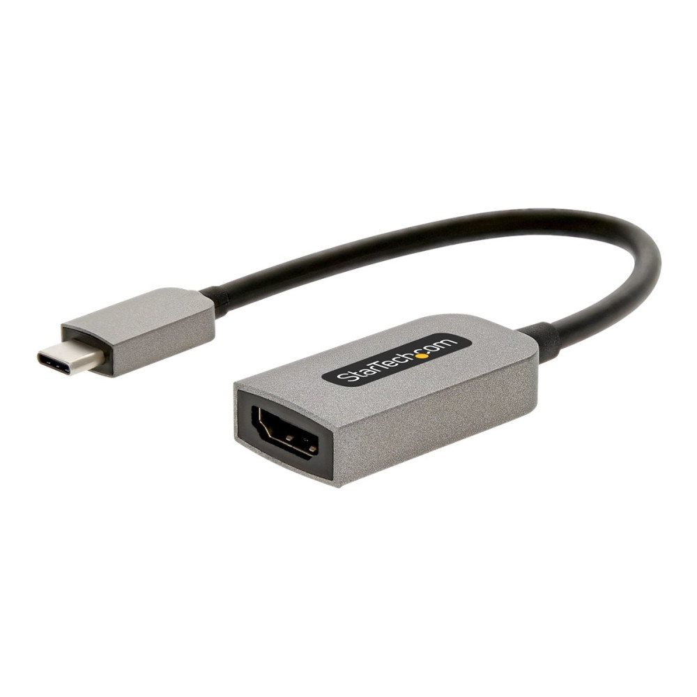Produktbild för Startech USB C till HDMI-adapter - 4K 60 Hz video, HDR10 - USB-C till HDMI 2.0b adapterdongel - USB Type-C DP alt-läge till HDMI-monitor/skärm/TV - USB C till HDMI-konverterare - videokort - HDMI / USB - 13 cm