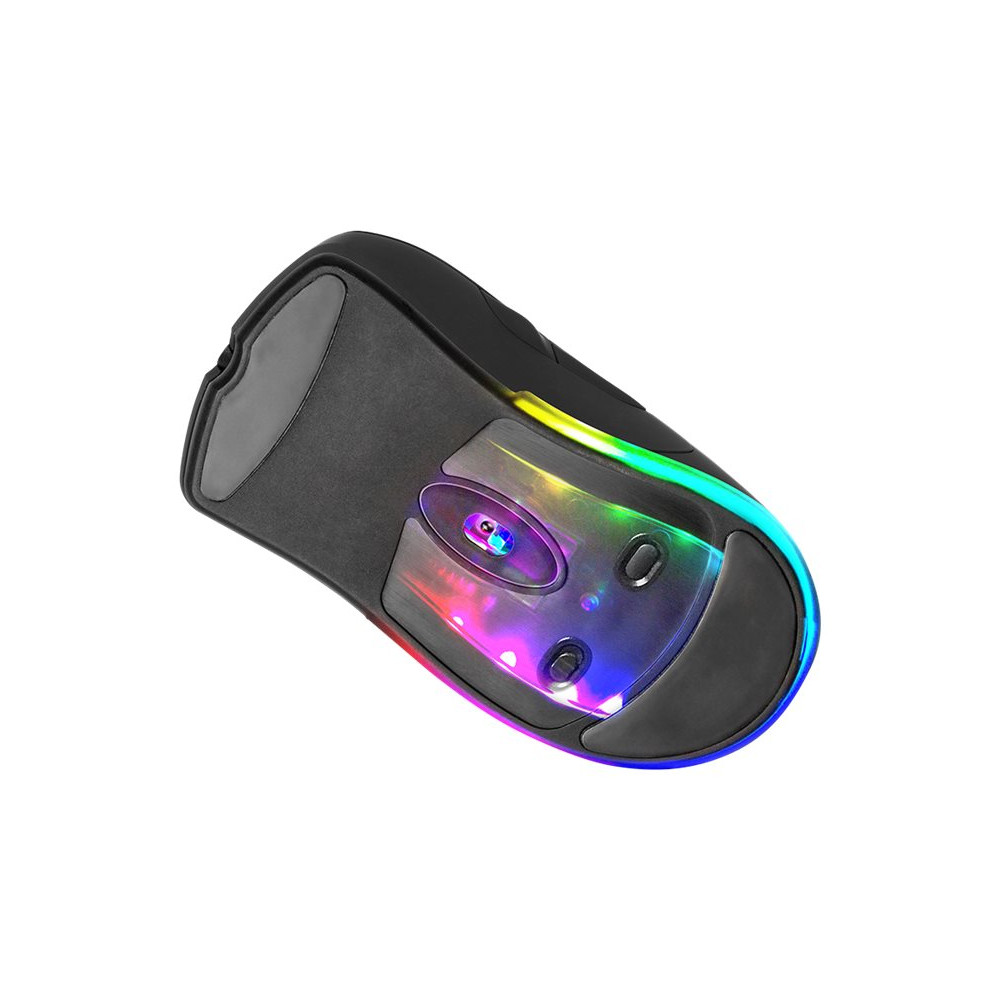Produktbild för DELTACO GAMING GAM-107 - mus - USB, 2.4 GHz - svart