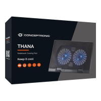 Produktbild för Conceptronic Thana - kyldyna till bärbar dator