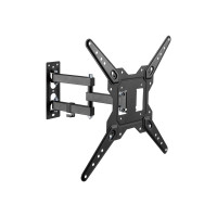 Produktbild för Vision VFM-WA4X4/3 monteringssats - dubbelledad - för LCD-display - svart