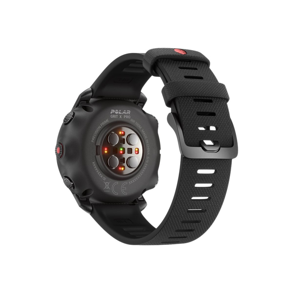 Produktbild för Polar Grit X Pro - titan - sportklocka med band - grå
