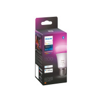 Produktbild för Philips Hue White and Color Ambiance - LED-glödlampa - form: A60 - E27 - 9 W - 16 miljoner färger - 2000-6500 K