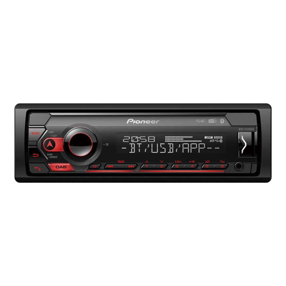Produktbild för Pioneer MVH-S420DAB - Bil - digital mottagare - inbyggd enhet - Enkel-DIN