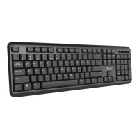 Produktbild för Trust TK-350 - tangentbord - QWERTZ - tysk - svart Inmatningsenhet