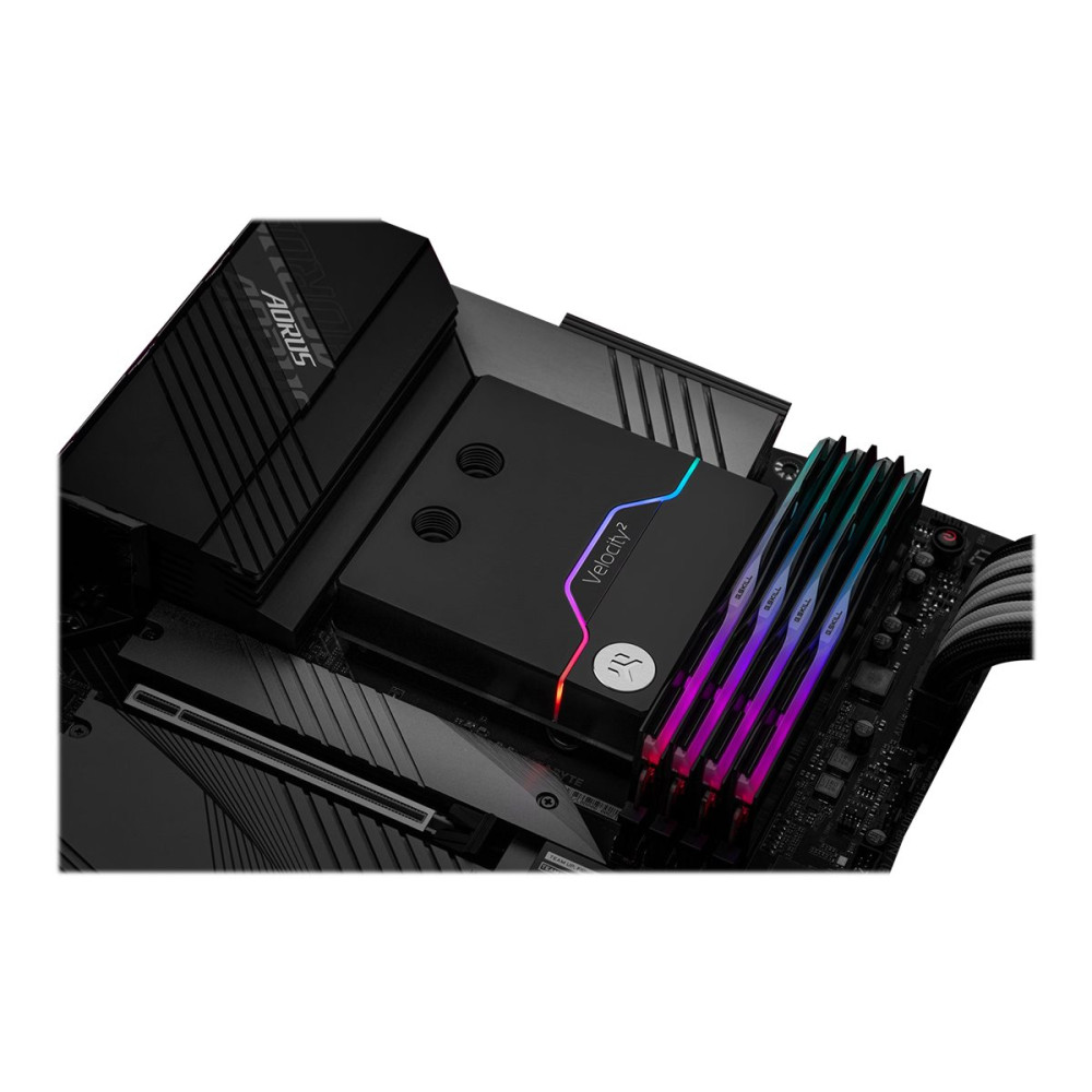 Produktbild för EkWaterBlocks EK-Quantum Velocity² D-RGB - flytande kylsystem CPU-vattenblock