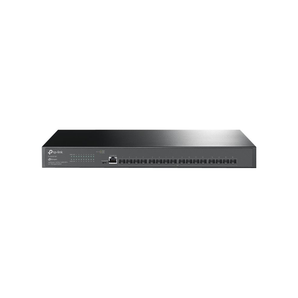 Produktbild för TP-Link JetStream TL-SX3016F V1 - switch - 16 portar - Administrerad - rackmonterbar