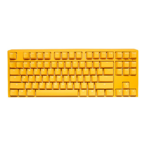 DuckyChannel International Ducky One 3 TKL - tangentbord - QWERTZ - tysk - yellow ducky Inmatningsenhet