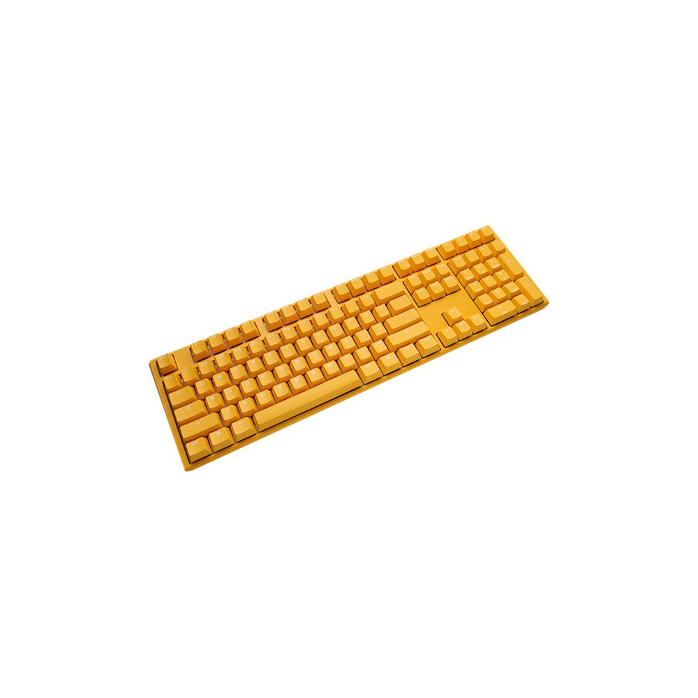 Produktbild för Ducky One 3 - tangentbord - QWERTZ - tysk - yellow ducky Inmatningsenhet
