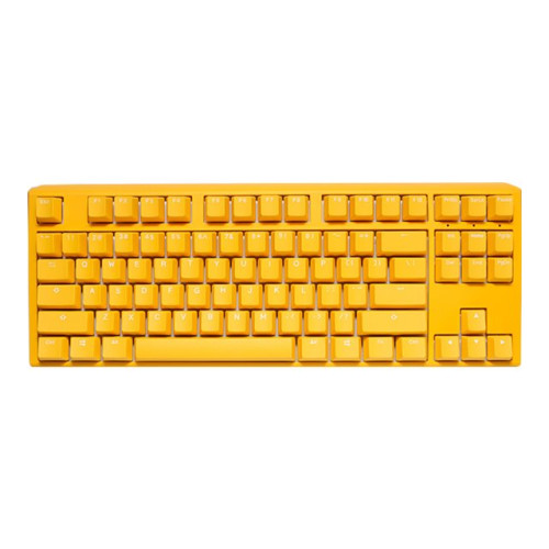DuckyChannel International Ducky One 3 TKL - tangentbord - QWERTZ - tysk - yellow ducky Inmatningsenhet