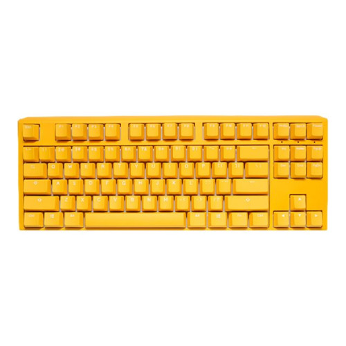 DuckyChannel International Ducky One 3 TKL - tangentbord - QWERTZ - tysk - yellow ducky Inmatningsenhet