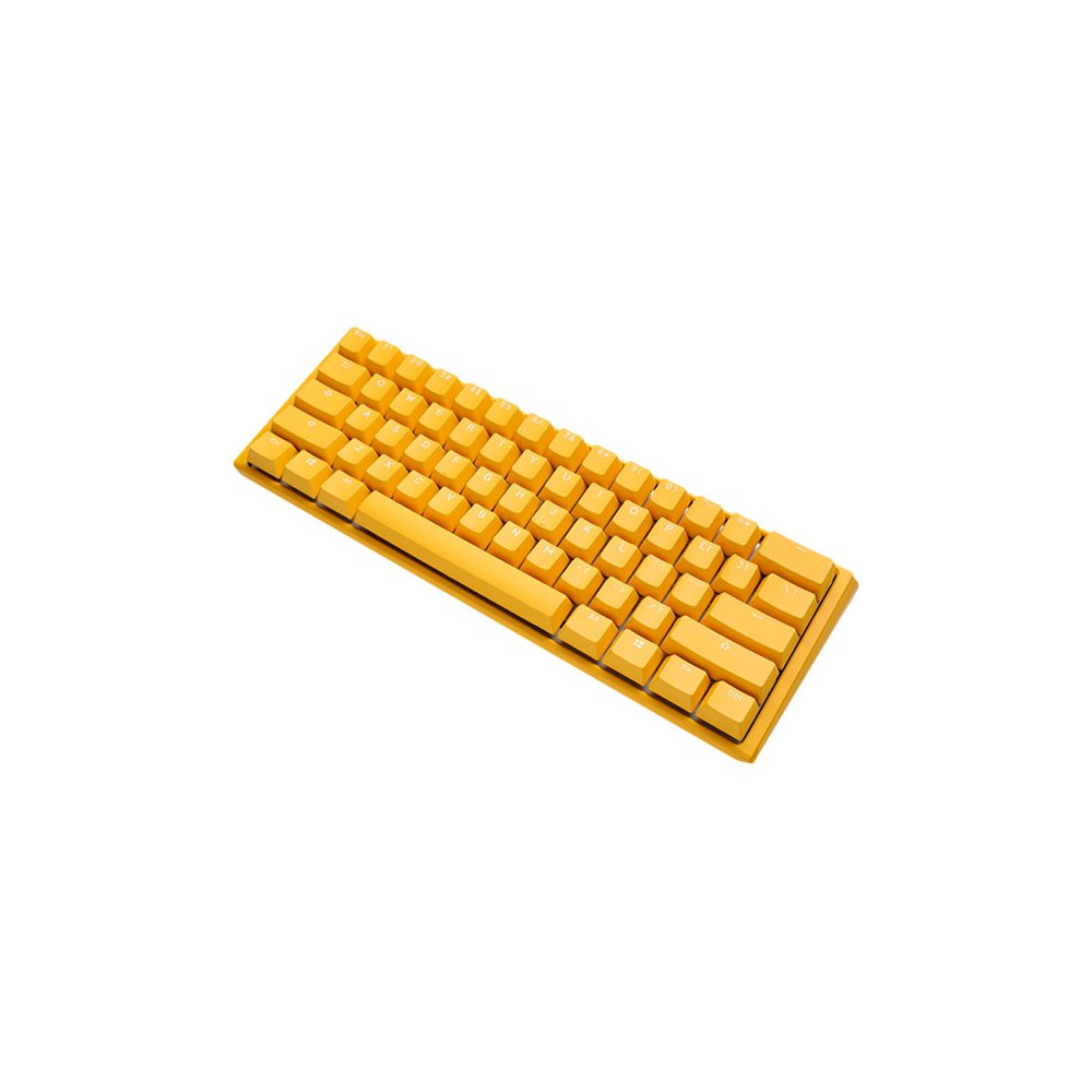 Produktbild för Ducky One 3 Mini - tangentbord - QWERTZ - tysk - yellow ducky Inmatningsenhet