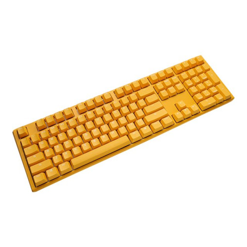 DuckyChannel International Ducky One 3 - tangentbord - QWERTZ - tysk - yellow ducky Inmatningsenhet