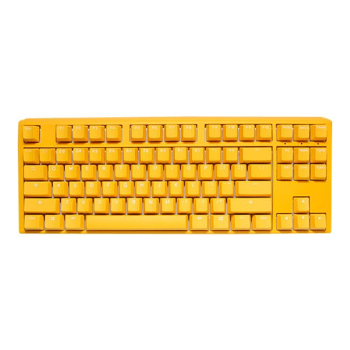 DuckyChannel International Ducky One 3 TKL - tangentbord - QWERTZ - tysk - yellow ducky Inmatningsenhet