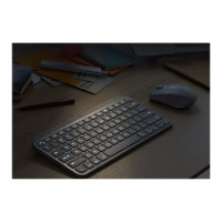 Produktbild för Logitech MX Keys Mini for Business - tangentbord - QWERTY - internationell engelska - grafit Inmatningsenhet