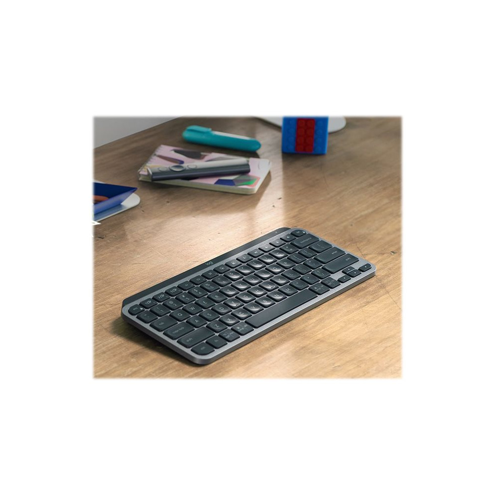 Produktbild för Logitech MX Keys Mini for Business - tangentbord - QWERTY - internationell engelska - grafit Inmatningsenhet