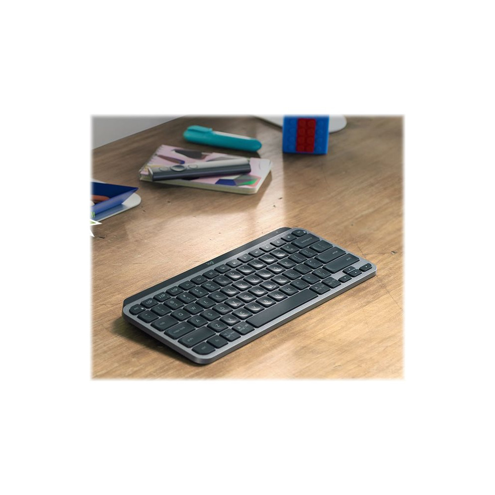 Produktbild för Logitech MX Keys Mini for Business - tangentbord - QWERTY - hela norden - grafit Inmatningsenhet