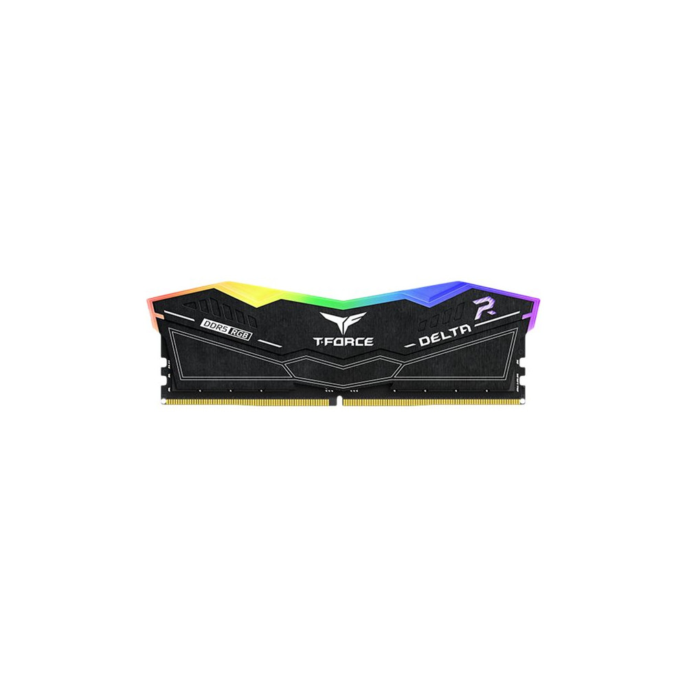 Produktbild för T-Force DELTA RGB - DDR5 - sats - 32 GB: 2 x 16 GB - DIMM 288-pin - 6400 MHz / PC5-51200 - ej buffrad