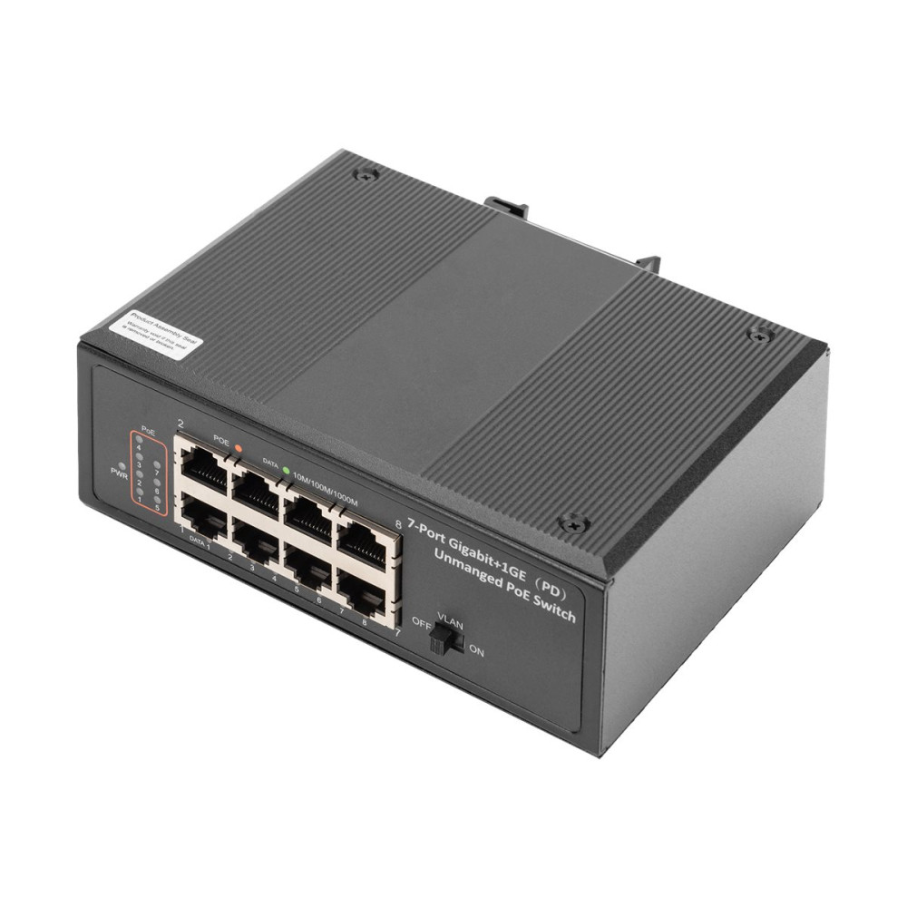 Produktbild för DIGITUS DN-651113 - switch - 7 portar - ohanterad