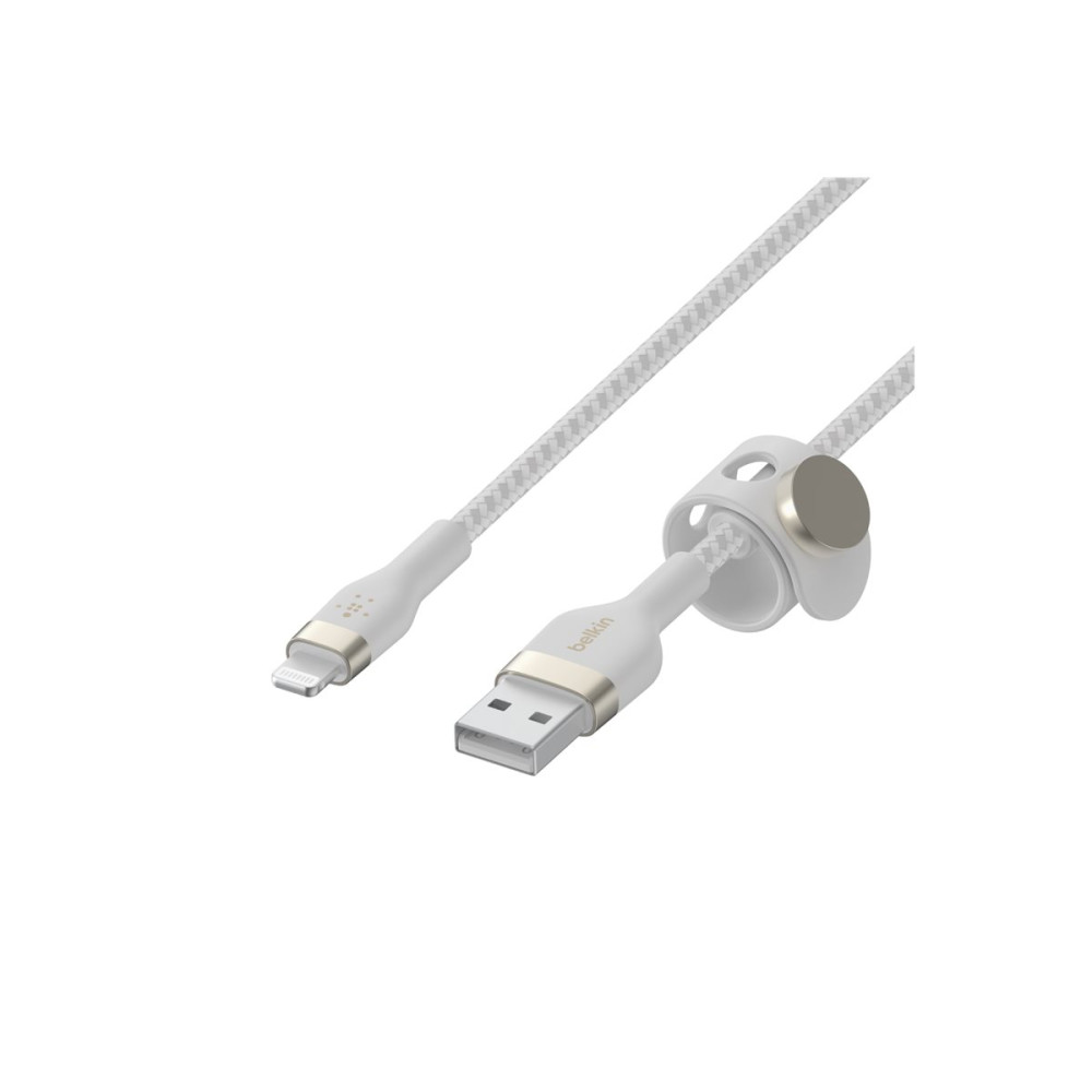 Produktbild för Belkin BoostCharge Lightning-kabel - 3 m