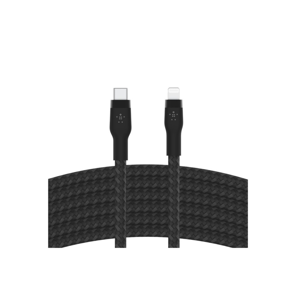 Produktbild för Belkin BoostCharge Lightning-kabel - 3 m