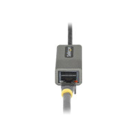Produktbild för StarTech.com USB till Ethernet-adapter, USB 3.0 till 10/100/1000 Gigabit Ethernet LAN-omvandlare för bärbara datorer, 30 cm ansluten kabel, USB till RJ45-adapter, NIC-adapter, USB-nätverksadapter - nätverksadapter - USB 3.2 Gen 1 - Gigabit Ethernet x 1