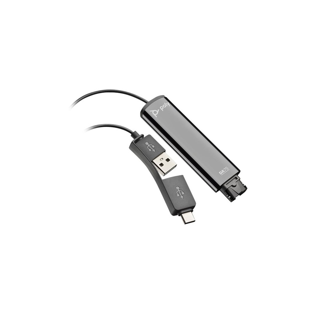 Produktbild för Poly DA Series DA75 - ljudkort - USB-C / USB-A